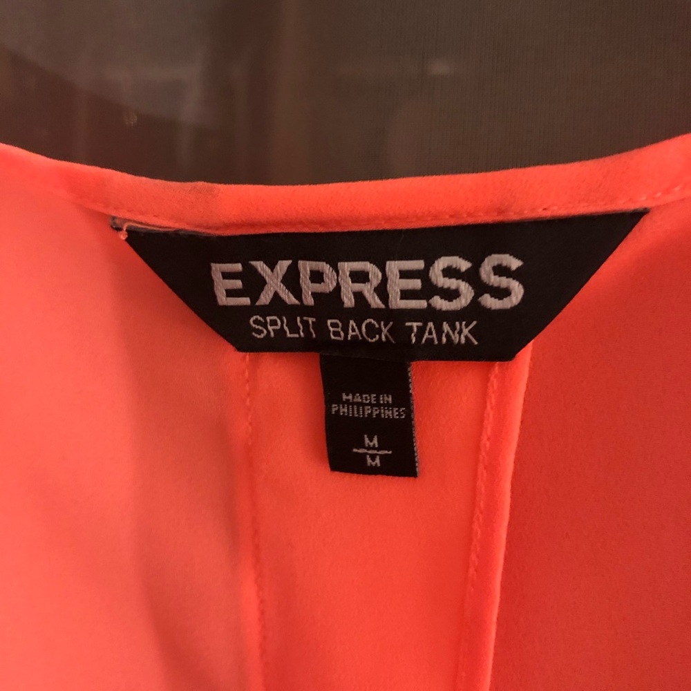 Blouse, Sleeveless, Split Back Tank, Fall/Spring - image 2